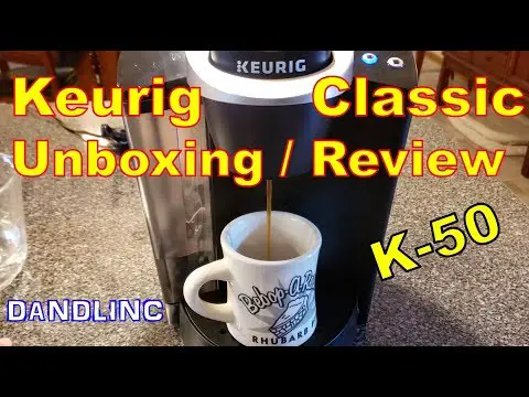 The Keurig K-Classic (K50) Unboxing &amp; Trial Nov 2019