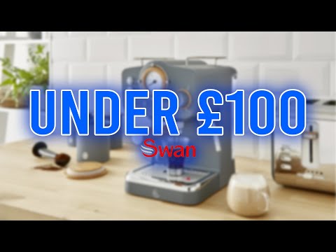 The Best Espresso Machine Under £100 | Swan Nordic Range Coffee Pump Machine Review.